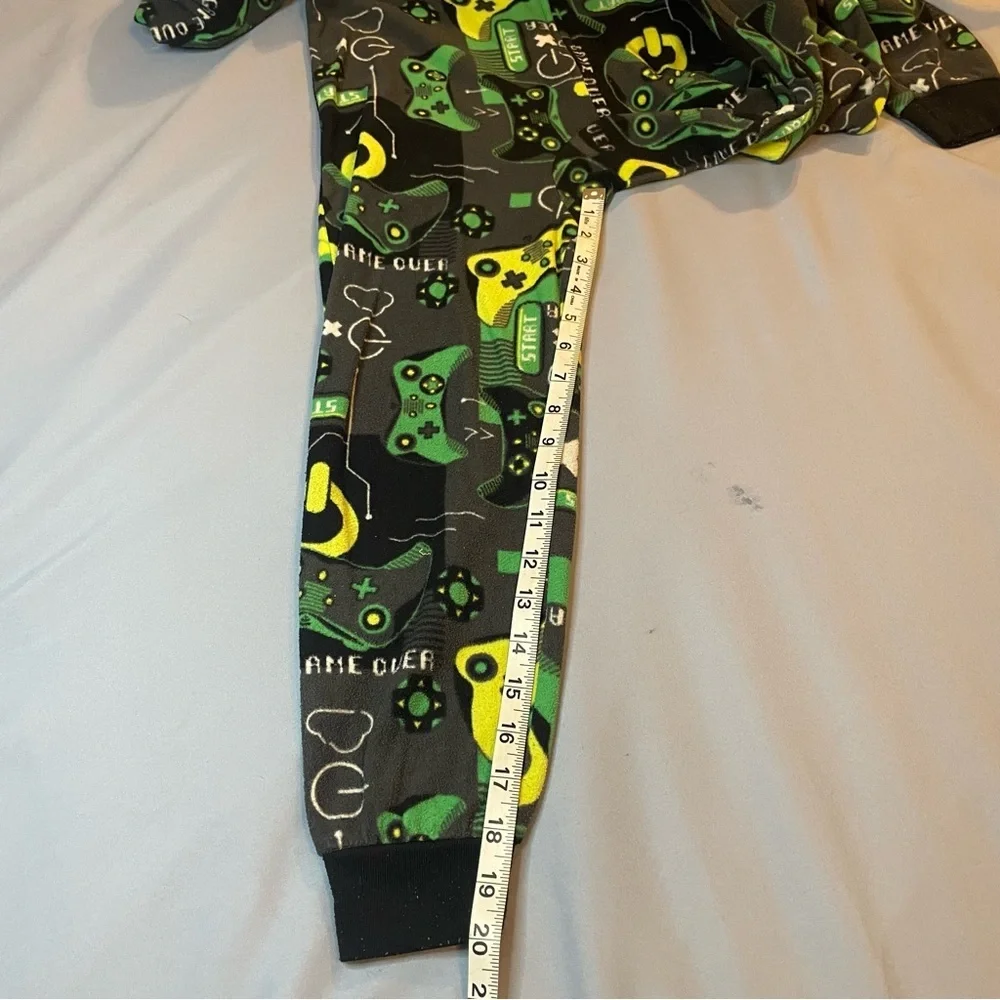 Kids Gaming-Themed One Piece Pajama Size M/M 7/8